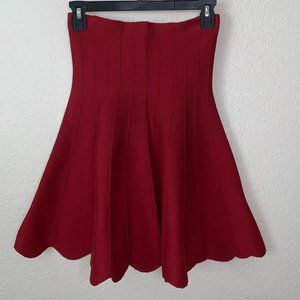 Buttons Brand High Waisted Scalloped Skirt